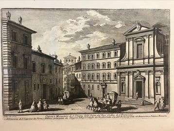Italië - Rome // Palazzo Fonseca; Giuseppe Vasi (Corleone,, Nieuw