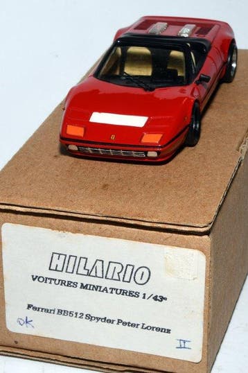 Hilario 1:43 - Voiture miniature - FERRARI 512 BB Spyder, Nieuw
