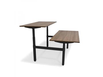 Duo Werkplek - Verstelbaar Bureau - Nieuw - Elektrisch, Verzenden, In hoogte verstelbaar, Nieuw