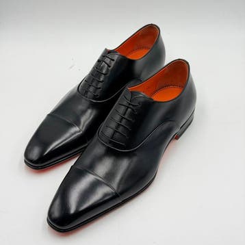 Santoni - Veterschoenen - Maat: EU 42.5 - Nieuw in doos