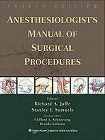 Anesthesiologists Manual Of Surgical Procedures, Verzenden, Gelezen, Richard A. Jaffe