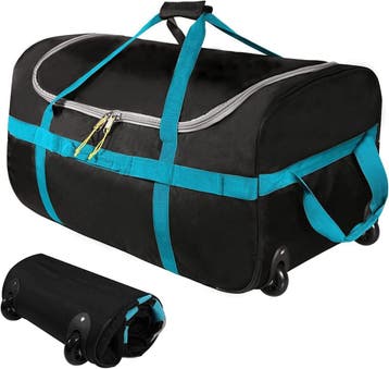 Opvouwbare reistas 85L | Tweede kansje | OP = OP, Handtassen en Accessoires, Tassen | Reistassen en Weekendtassen, Wieltjes, 30 cm of meer
