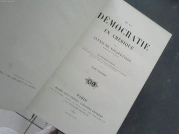 Alexis de Tocqueville - De la démocratie en Amérique - 1864