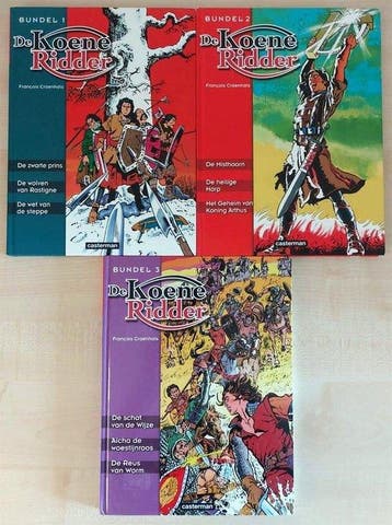 De Koene Ridder 1 t/m 3 - Bundelingen HC - 3 Album - Eerste, Boeken, Nieuw