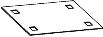ABB EH3 Bottom Plate DIN 1 Component EH3PE1EH -, Verzenden, Nieuw