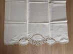 Handdoek (2) - 109 cm - 78 cm - puur linnen met borduursels