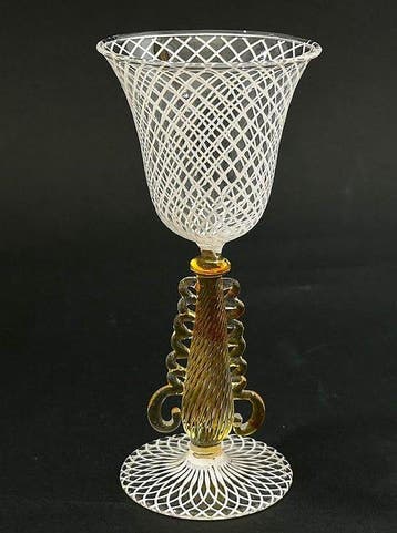 Calice Vintage - Italia Anni 90 - Kelk - Murano-glas