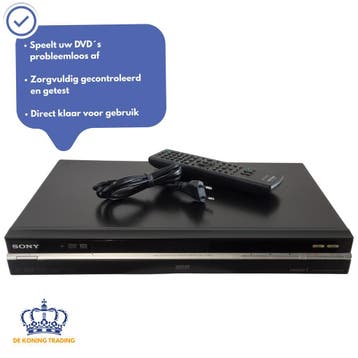 Sony RDR-HX980 | DVD Recorder | DVD Speler | HDD Recorder, Verzenden, Dvd-recorder