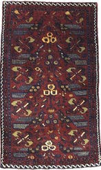 Beloudj - Tapijt - 138 cm - 80 cm - Ouder Afghaans Balutsch