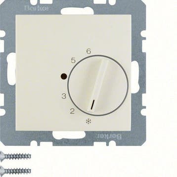 Hager Berker Thermostat dambiance avec contact inverseur, Verzenden