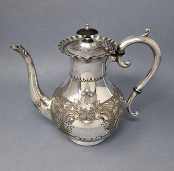 Service à thé et café (5) - Plaqué(e) argent - Ensemble de