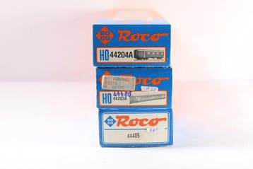 Roco H0 - 44204A/44203A/44480 - Model treinwagon (1) - 3, Nieuw