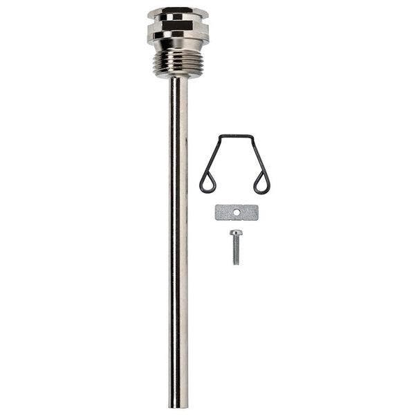 Thermowell Kit Fabricated Brass Nickel-Plated 150 mm G 1/2, Bricolage & Construction, Ventilation & Extraction, Envoi