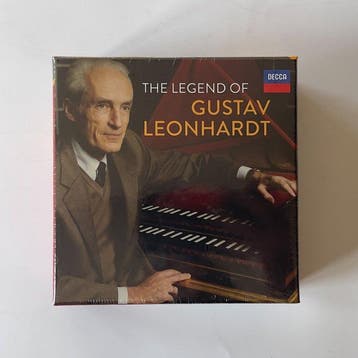 Gustav Leonhardt - 2 x box sets - The Legend of Gustav, Nieuw in verpakking