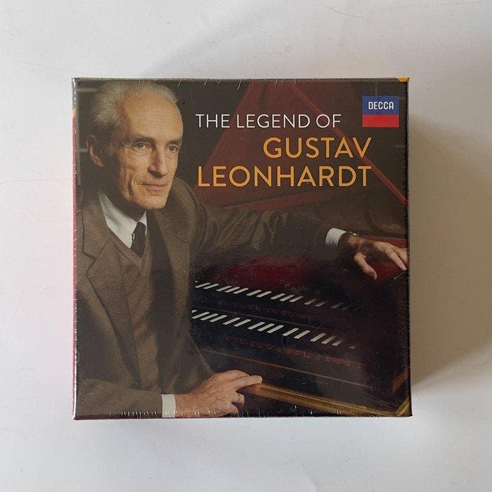Gustav Leonhardt - 2 x box sets - The Legend of Gustav, CD & DVD, Vinyles Singles