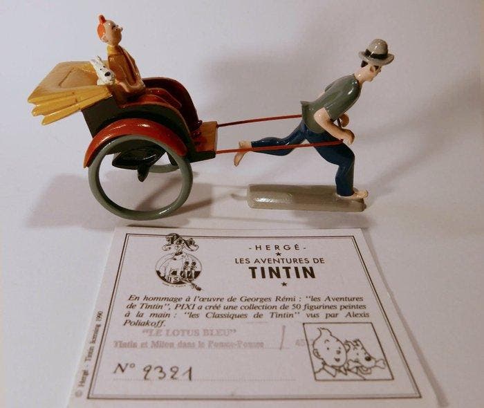 Figurine Pixi 4513 - 1991 - Tintin série N°2 -  LE LOTUS, Livres, BD | Comics