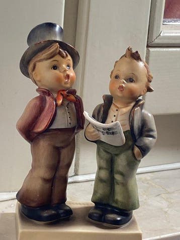 Goebel, Hummel - Figure - Duet - 130 Tmk3 - Porcelaine, Antiquités & Art