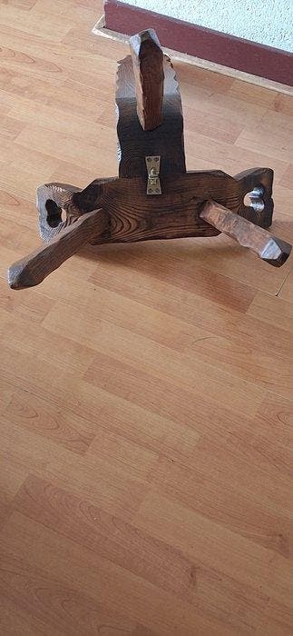 Tabouret - Hêtre - Chaise daccouchement espagnole à vendre