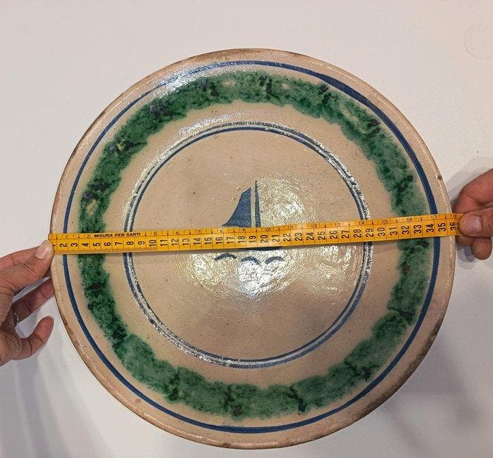 Assiette (4) - Majolique, Antiquités & Art, Antiquités | Verre & Cristal