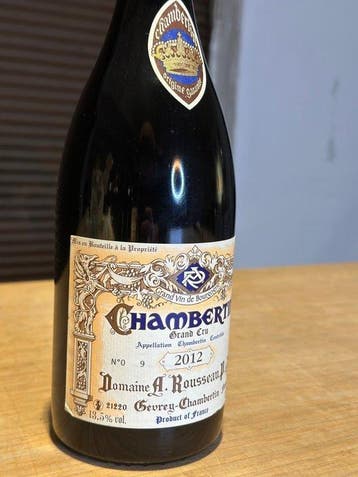 2012 Domaine Armand Rousseau - Chambertin Grand Cru - 1, Verzamelen, Wijnen, Nieuw