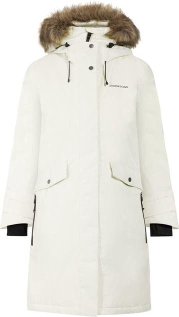 Didriksons ERIKA WNS PARKA 3 Dames Outdoorjas - White Foa..., Kleding | Dames, Verzenden, Nieuw