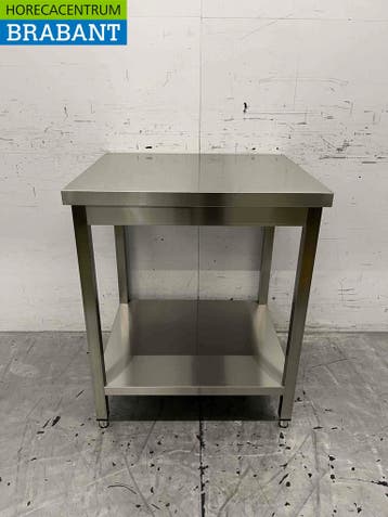 HCB RVS Werktafel Tafel Basic-line 70 x 60 x 85 cm Horeca, Zakelijke goederen, Ophalen of Verzenden, Nieuw in verpakking