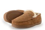 Warmbat Pantoffels in maat 44 Cognac, Kleding | Heren, Schoenen, Overige kleuren, Verzenden, Warmbat, Zo goed als nieuw
