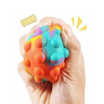 Pop It Stressbal - Squishy Fidget Anti Stress Knijpbal, Verzenden, Nieuw