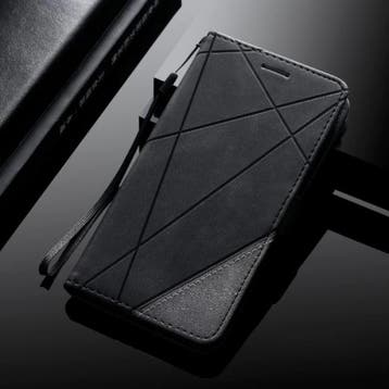 Samsung Galaxy Note 9 - Leren Wallet Flip Case Cover Hoesje, Verzenden