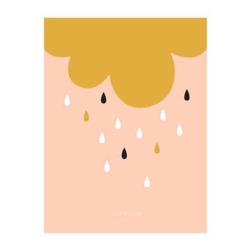 Roommate Rain drops poste (Babykamer, Baby & Accessoires), Kinderen en Baby's, Verzenden, Nieuw