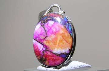 Turquoise Hanger - Hoogte: 34 mm - Breedte: 18.3 mm- 5.8 g -