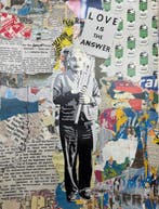 Mr Brainwash (1966) - Einstein (unq 1/1), Antiquités & Art