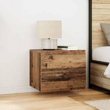 vidaXL Nachtkastje 2 st Oudhout 50 x 39 x 41 cm Bewerkt hout, Verzenden, Nieuw