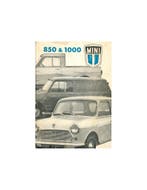 1972 AUSTIN-MORRIS MINI 850 & 1000 INSTRUCTIEBOEKJE NEDERL.., Ophalen of Verzenden
