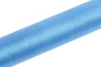 Lichtblauwe Organza Stof 16cm 9m, Hobby en Vrije tijd, Verzenden, Nieuw