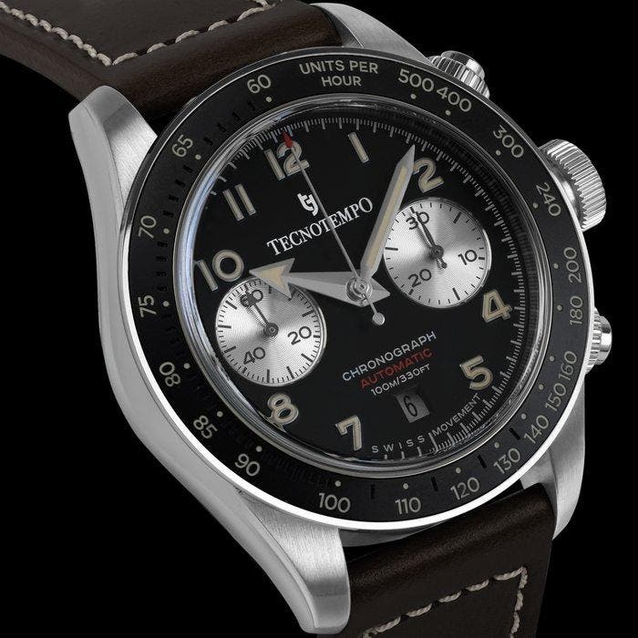 Tecnotempo - Automatic MECA CHRONO - Limited Edition - -, Handtassen en Accessoires, Horloges | Heren