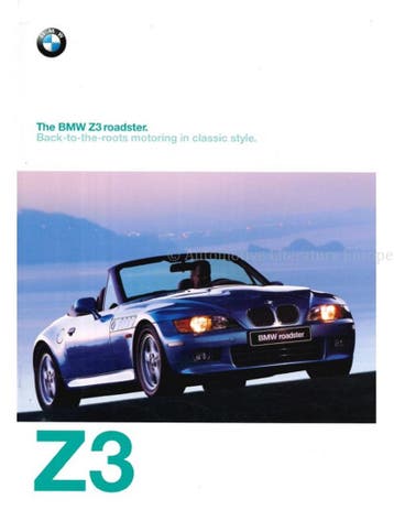 1997 BMW Z3 ROADSTER BROCHURE ENGELS, Boeken, Nieuw