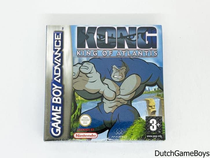 Gameboy Advance / GBA - Kong - King Of Atlantis - UKV - New, Games en Spelcomputers, Games | Nintendo Game Boy, Gebruikt, Verzenden