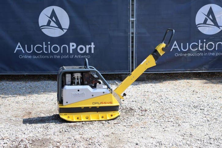 Veiling: Trilplaat Wacker Neuson DPU5545 Diesel 2019, Zakelijke goederen, Machines en Bouw | Overig, Ophalen