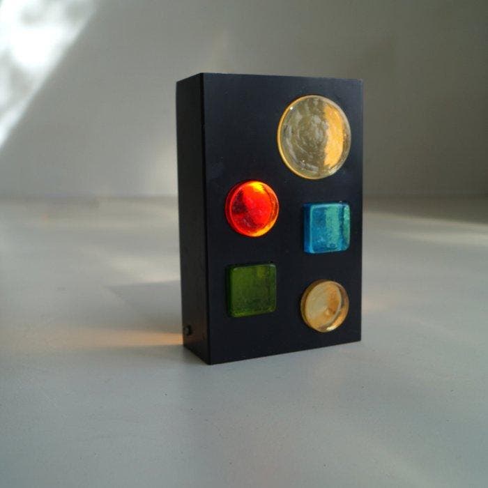 Raak Amsterdam - Wandlamp - Aluminium, Glas, Antiquités & Art, Art | Objets design