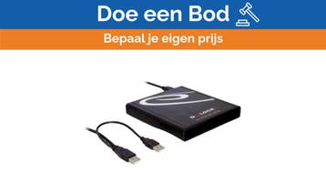 Bieden: DeLOCK External USB Floppy Drive 3.5 Inch 1.44MB FD, Watersport en Boten, Ophalen of Verzenden, Nieuw