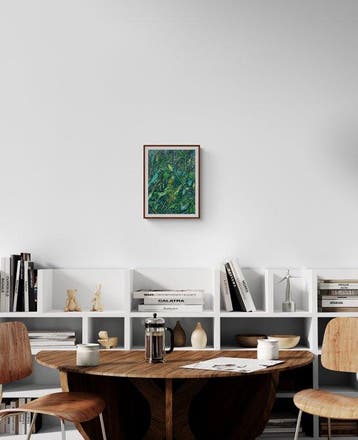 N. Magro -  A profound representation of a garden.