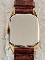 Elgin - Art Deco Tonneau Sub-Second - Gold-Toned - Sans, Nieuw