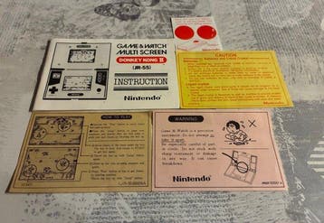 Nintendo - Game & Watch - Donkey Kong II - Handheld gaming, Games en Spelcomputers, Nieuw