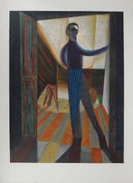 Victor Vasarely (1906-1997) - Autoportrait