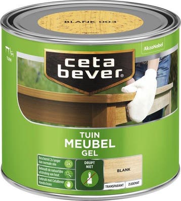 Cetabever Tuin Meubel Gel - Transparant ZijdeMat - Blank, Bricolage & Construction, Peinture, Vernis & Laque, Verzenden