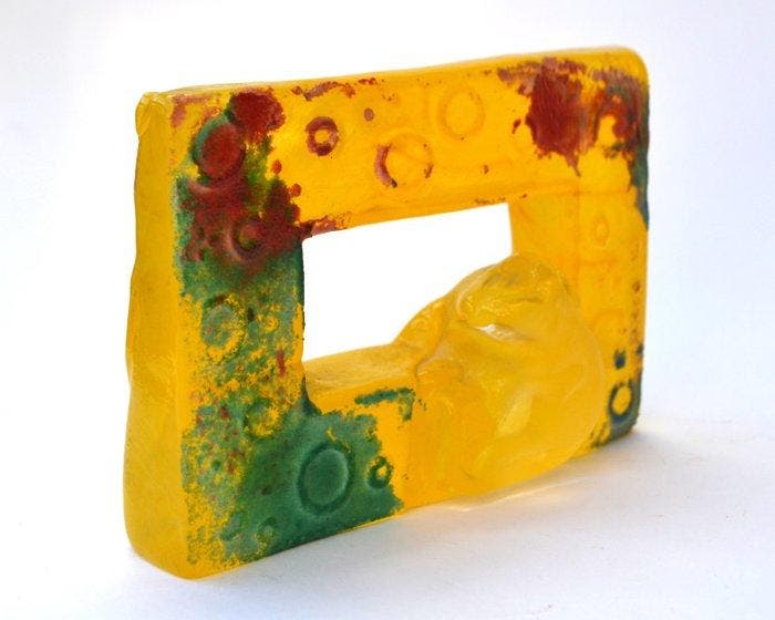 Kosta Boda - Kjell Engman - sculptuur, Framework - 9 cm -, Antiquités & Art, Antiquités | Verre & Cristal