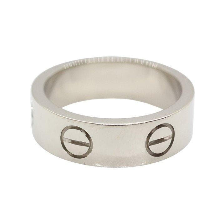 Cartier - Ring - Love - 18 karaat Witgoud, Bijoux, Sacs & Beauté, Bagues
