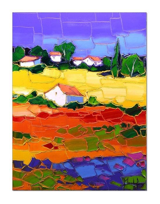 Caroline Mandrafina - Pfleger  Maisons de campagne, Antiek en Kunst, Kunst | Designobjecten