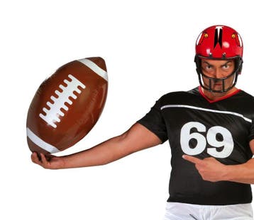 Rugbybal Opblaasbaar 40cm, Verzenden, Nieuw